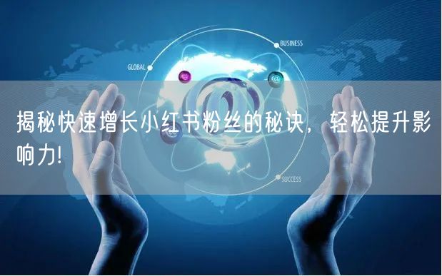 揭秘快速增长小红书粉丝的秘诀，轻松提升影响力!