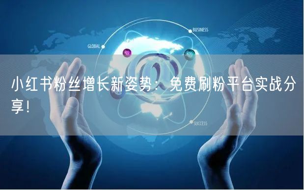 小红书粉丝增长新姿势：免费刷粉平台实战分享！